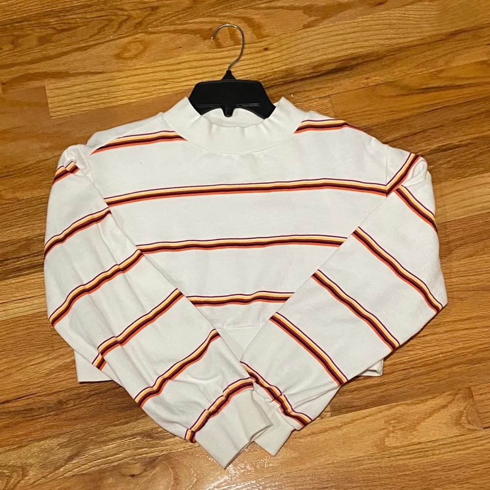 Striped crop top